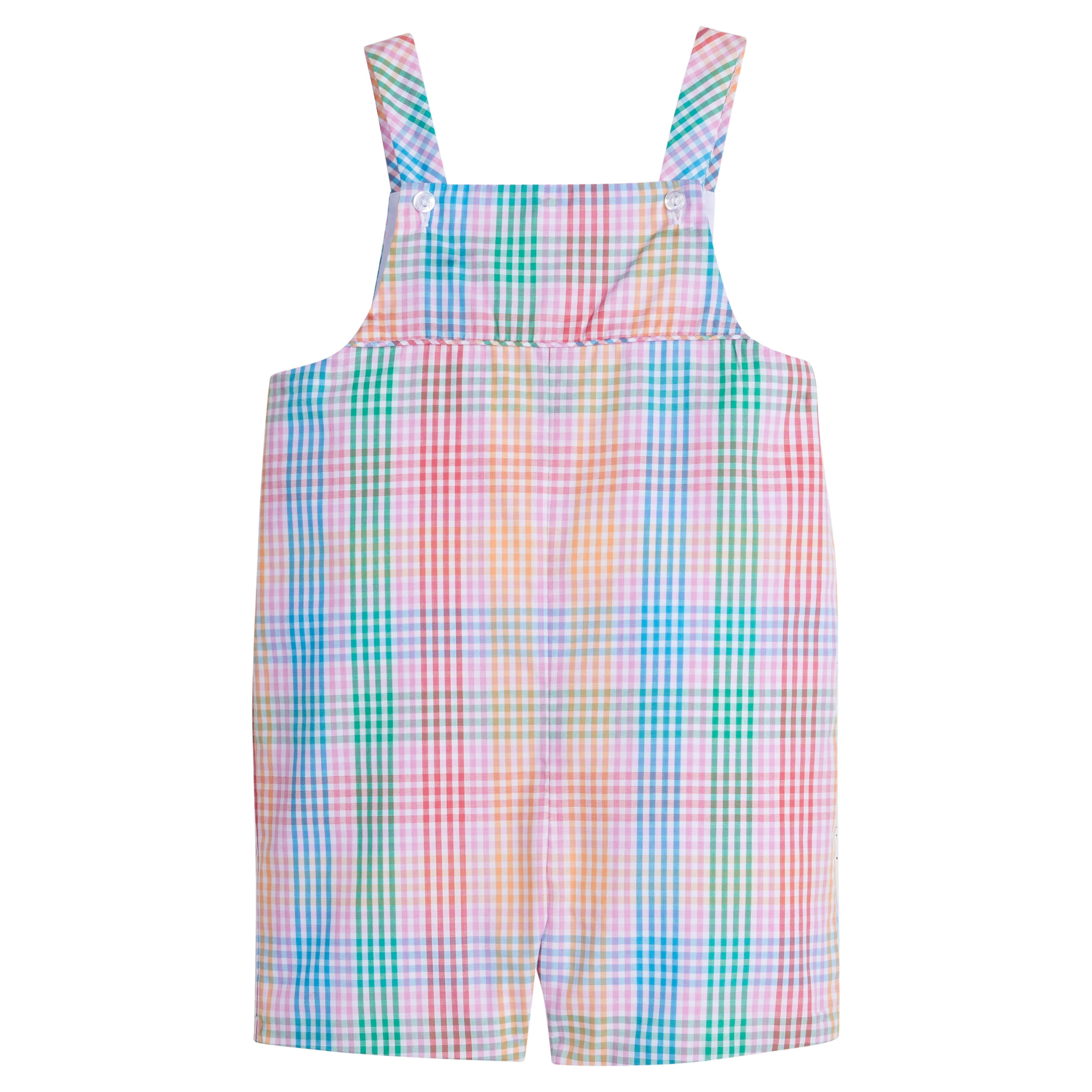 Boy's Plaid Shortalls - Kids Classic Clothes | Little English