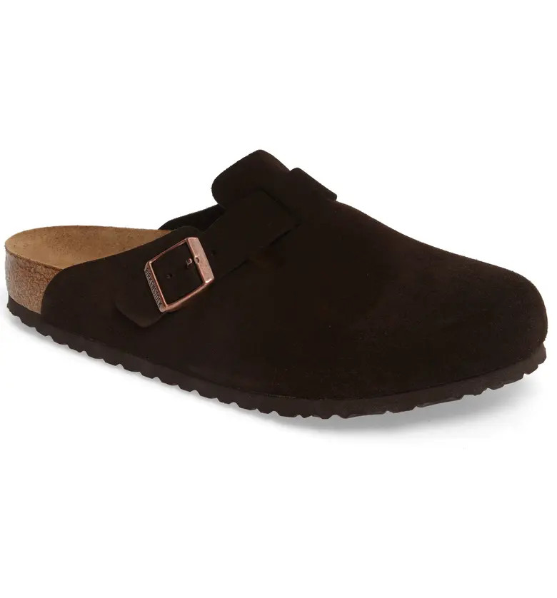 Birkenstock 'Boston Soft' Suede Clog | Nordstrom | Nordstrom