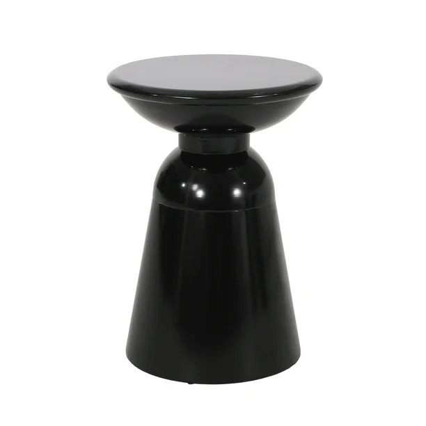 Aston Metal Outdoor Side Table, Black | Walmart (US)