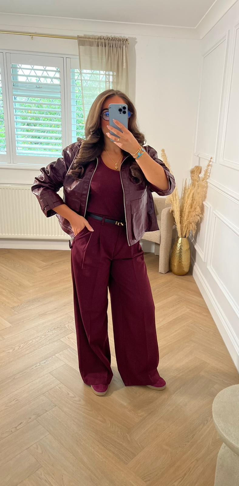 H&M haul, autumn, aviator jacket, burgundy look, coated co-ord, fitted waistcoat, knit collared jumper & trousers, fitted blazer, outfit ideas 

 #LTKuk #LTKautumn #LTKeurope