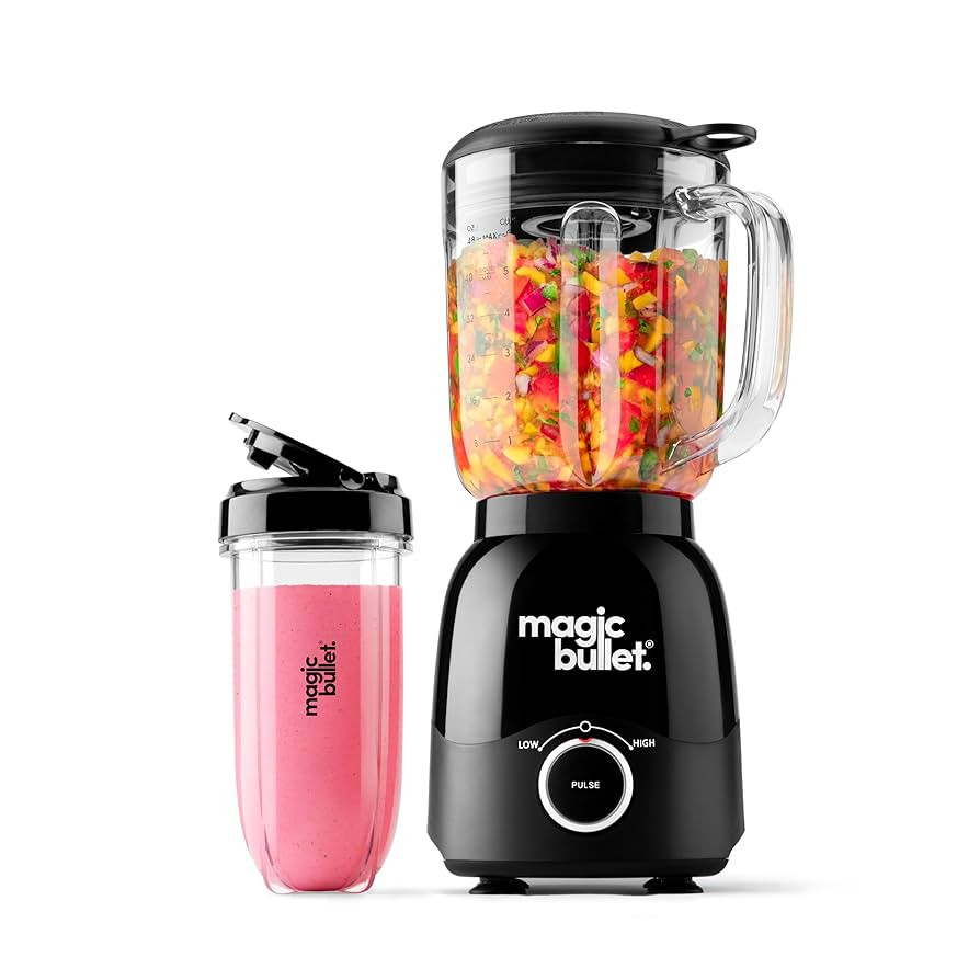 magic bullet Combo Blender, 48oz Pitcher, Blending Cup, Simple Speed Dial – MBF50200AK | Amazon (US)