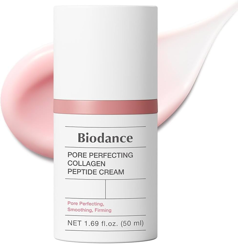 BIODANCE Pore Perfecting Collagen Peptide Cream, Hydrating, Plumping, Pore Care, Firming Facial M... | Amazon (US)