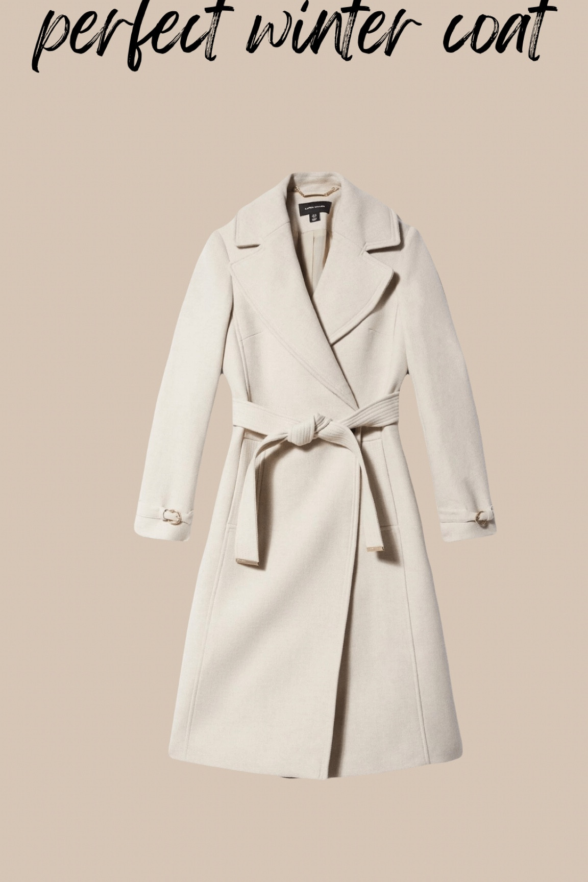 Perfect cream coat for winter

clothes 