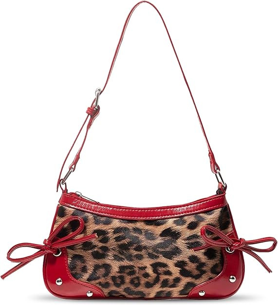 Fashionable Leopard Women's Crossbody Bag Shoulder Bag Clutch Purse- Vintage Chic for Everyday an... | Amazon (US)