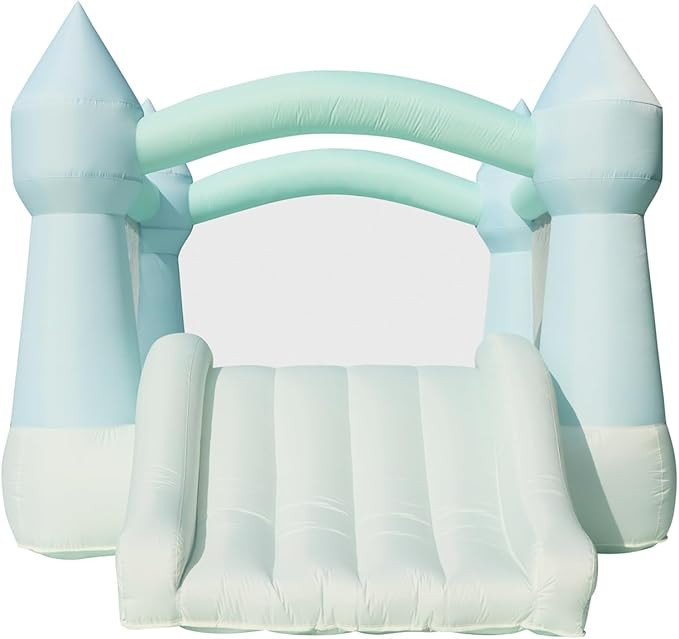 Bounceland Bouncy Castle Daydreamer Mist Bounce House, Pastel Bouncer with Slide, 12 ft L x 9 ft ... | Amazon (US)
