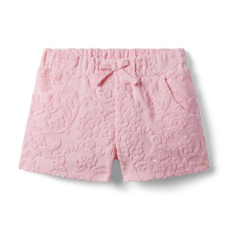 Floral Terry Jacquard Short | Janie and Jack