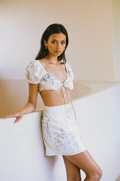 Bandera Skirt - Silhouette | SABO SKIRT (Global)