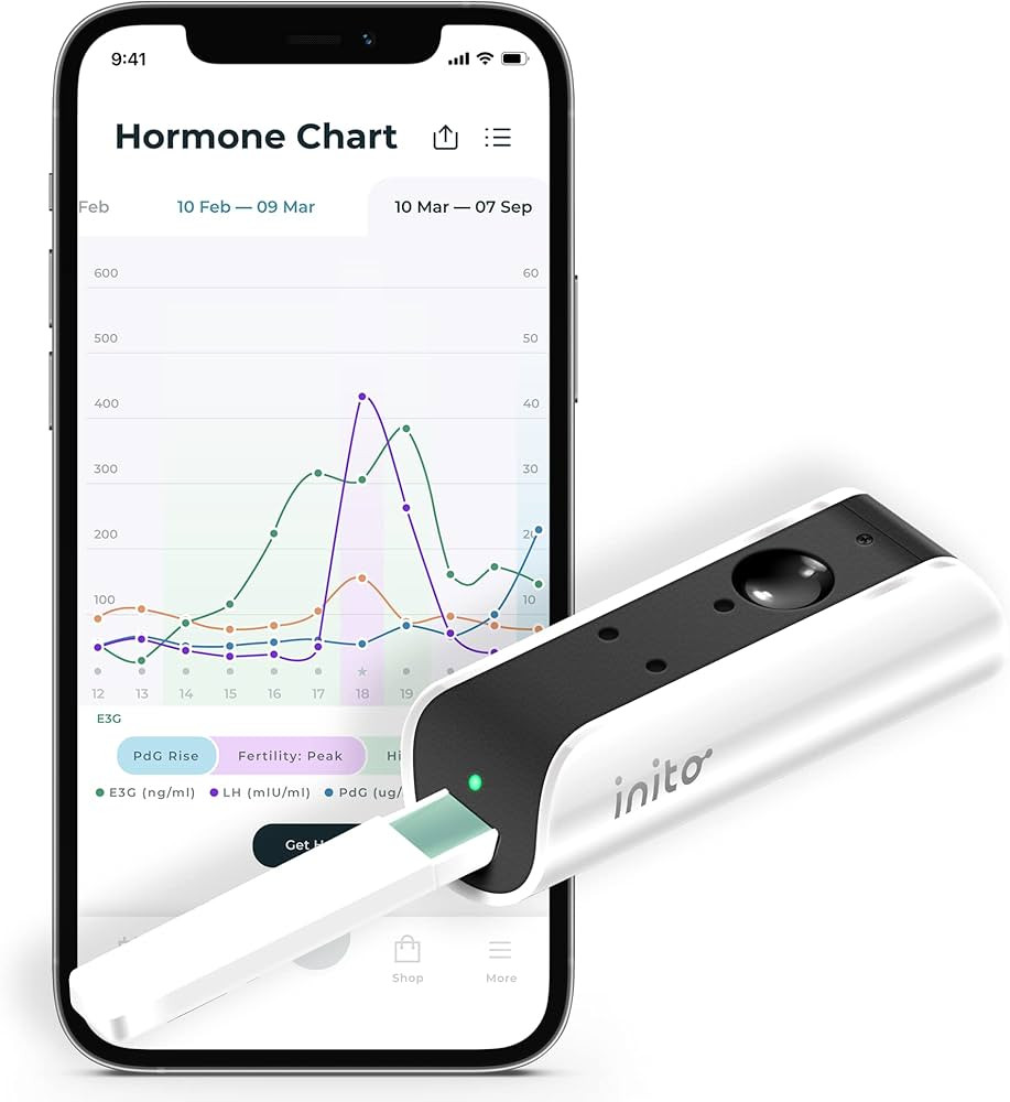 Inito Fertility Monitor & Hormone Tracker for Women | Estrogen, LH, PdG (Urine Metabolite of prog... | Amazon (US)