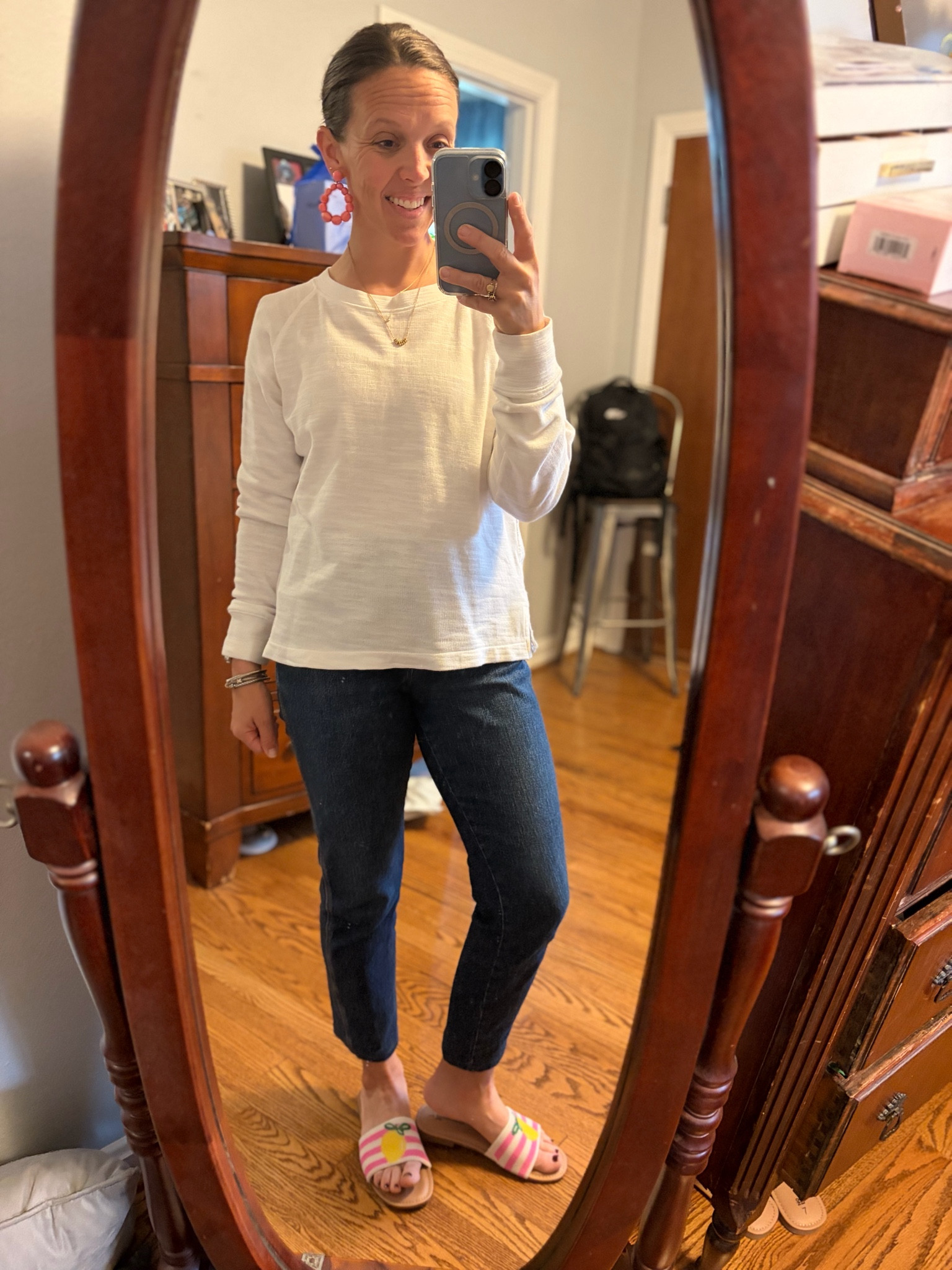 Jeans - get those vintage slim fits! The leg fit is great without being too fitted and the length is awesome! 

#oldnavy #darkwashdenim #slimfit #salefinds #jeanssale #flipflops #amazon #under25 #budgetfriendly #walmart #designerdupe #lookalike

#LTKSaleAlert #LTKstorytime #LTKSaleAlert #LTKSeasonal #LTKU #LTKOver40