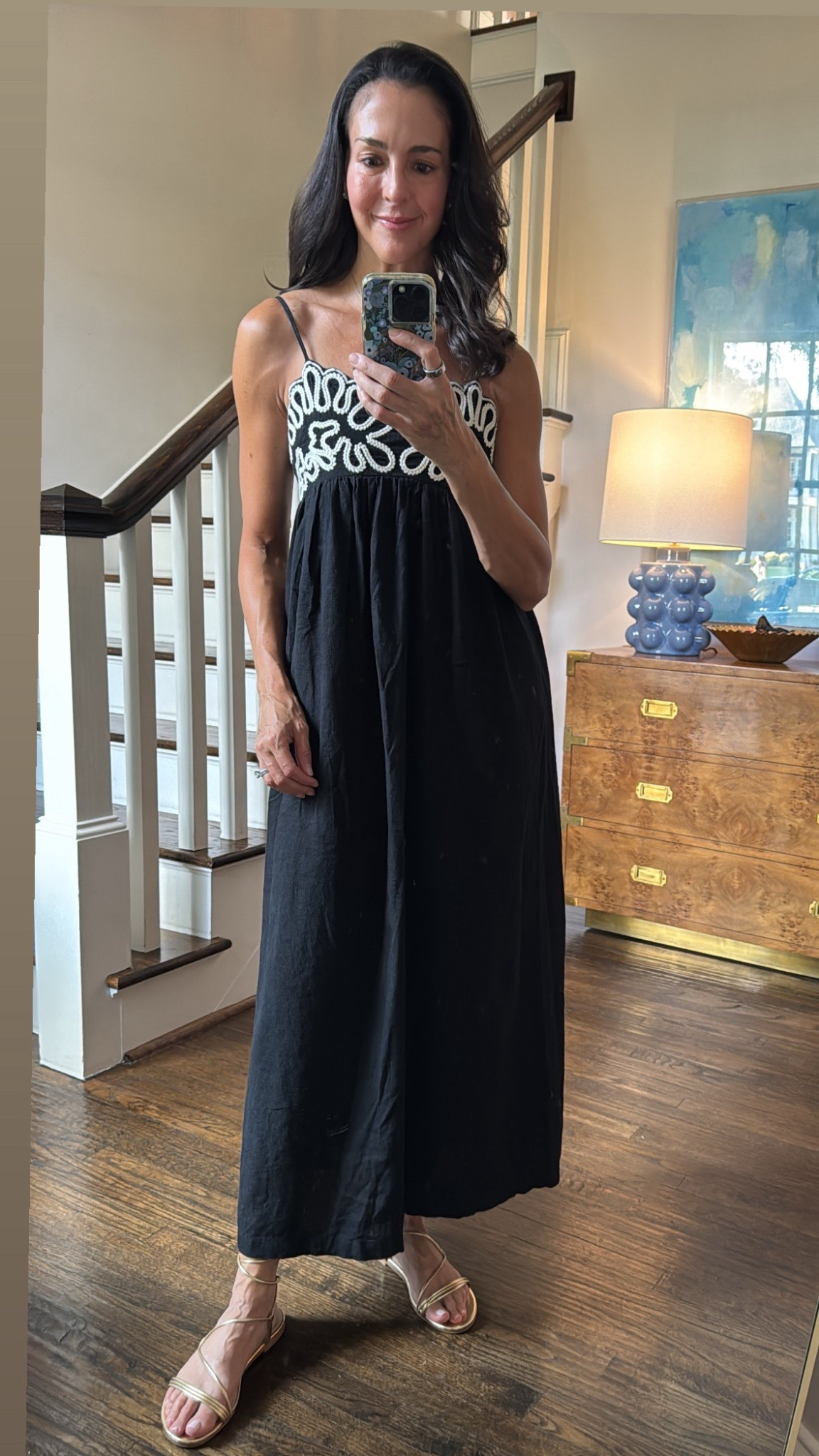 Dinner with friends in one of my favorite dresses of the summer—$40 and runs TTS. Wearing a small.

#LTKFindsUnder50 #LTKStyleTip #LTKShoeCrush