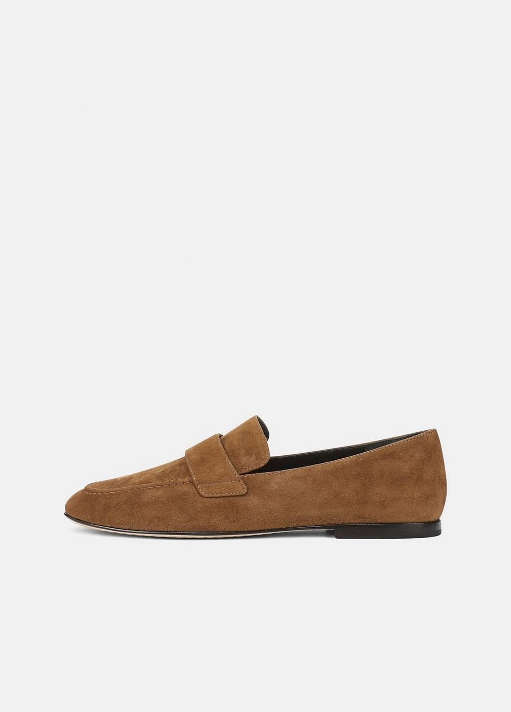 Women's Tommi Suede Loafer, Elmwood, Size 9.5 Vince | Vince LLC
