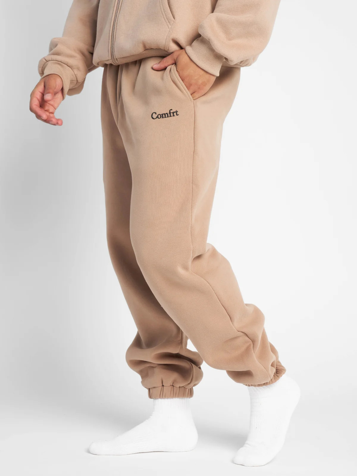 Comfrt Cloud Sweatpants | Latte | Oversized | 3X | Comfrt