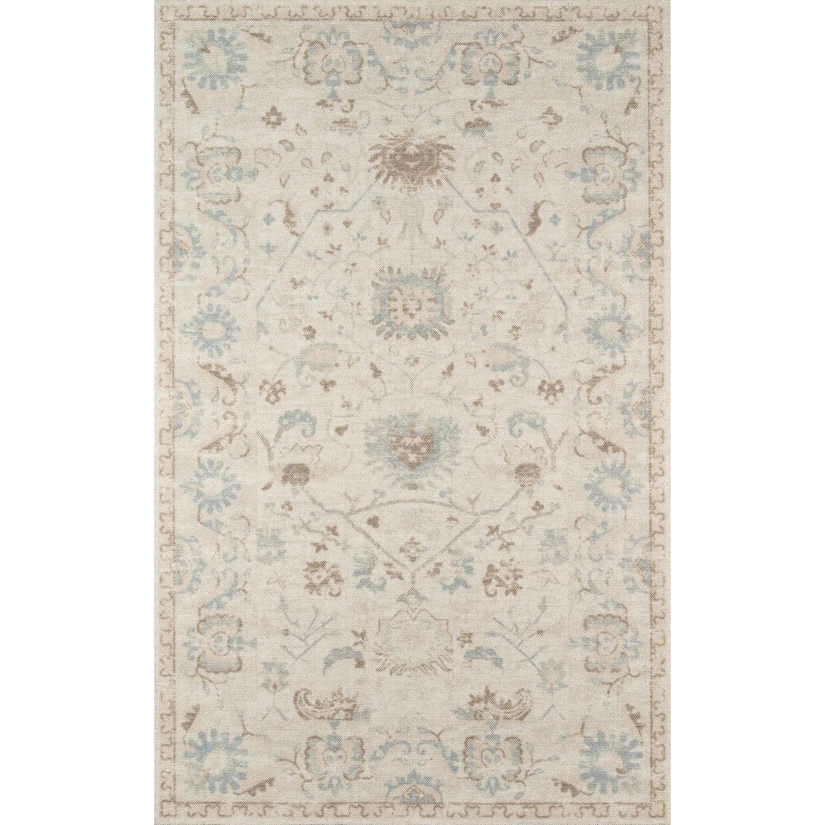 Ana Beige Wool Area Rug | The Well Appointed House, LLC