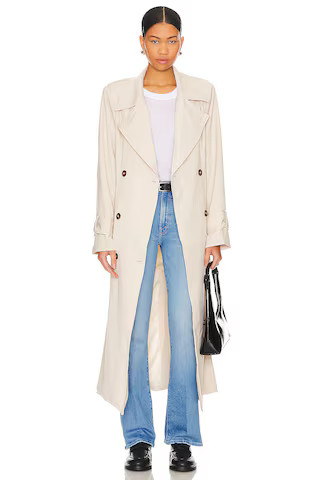 SNDYS Myka Trench Coat in Bone from Revolve.com | Revolve Clothing (Global)