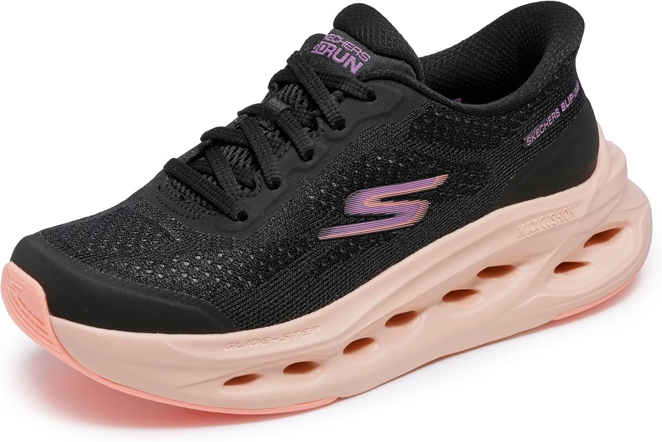 Skechers Women's Max Cushioning Glide Step Hartford Hands Free Slip-ins Sneaker | Amazon (US)