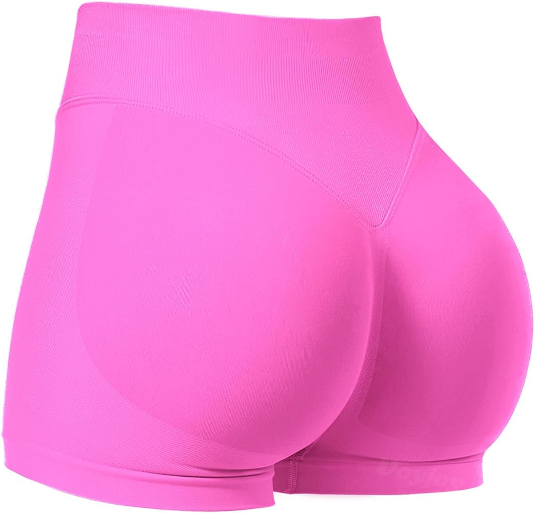 VOYJOY Women Workout Impact Shorts 2.5"/ 3.6"/ 4.5"/ 6" Scrunch Butt Lifting Gym Seamless Booty B... | Amazon (US)