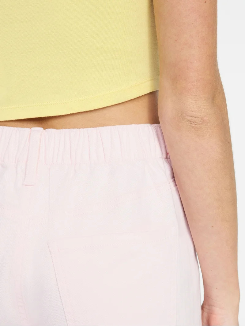 No Boundaries High Rise Baggy Wide Leg Jeans, 32'' Inseam, Women’s and Women's Plus XXS-4X | Walmart (US)