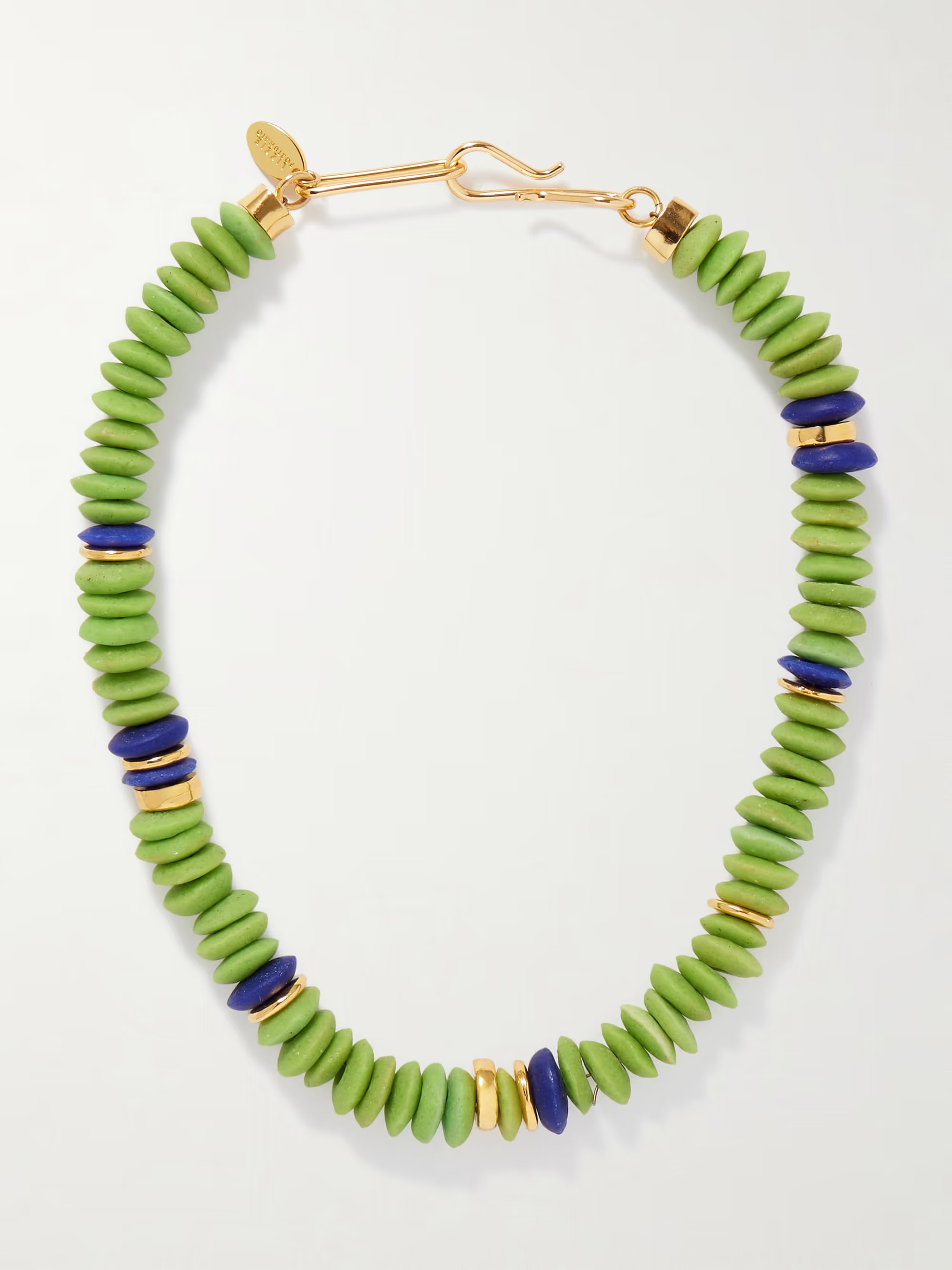 Laguna gold-tone beaded necklace | NET-A-PORTER (US)
