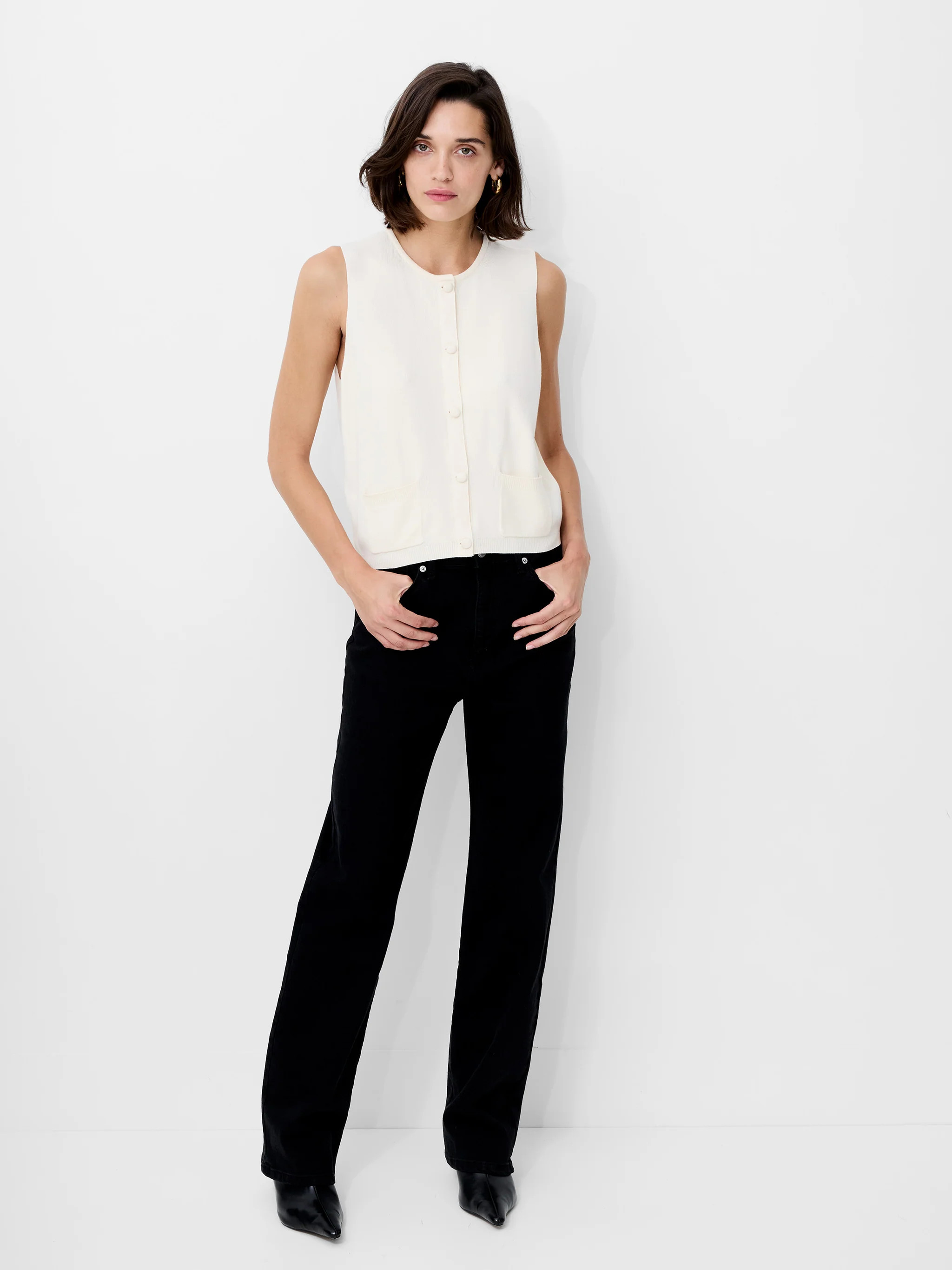 Cosysoft Knit Vest | French Connection (UK)