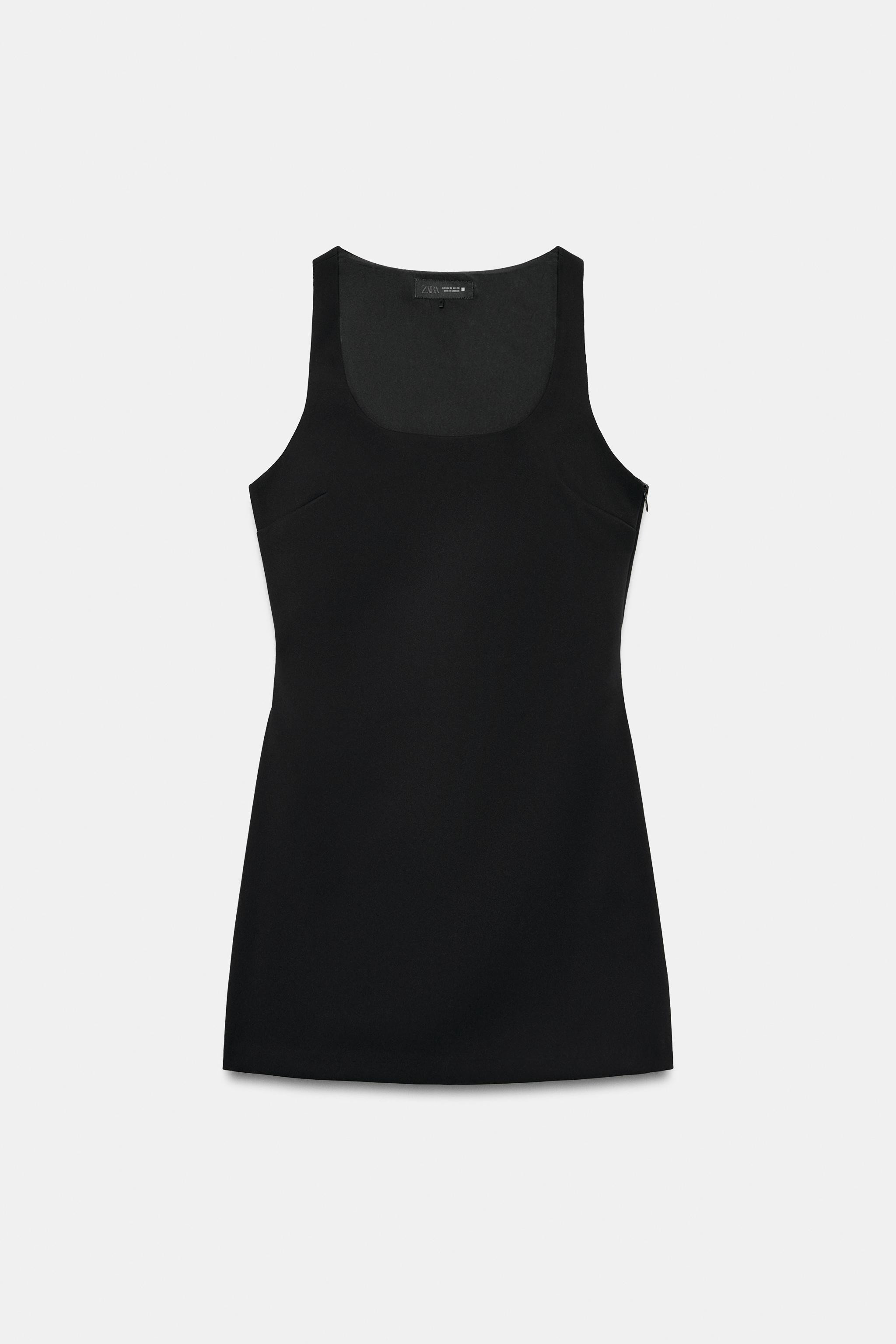 SHORT BACK OPENING DRESS | Zara US