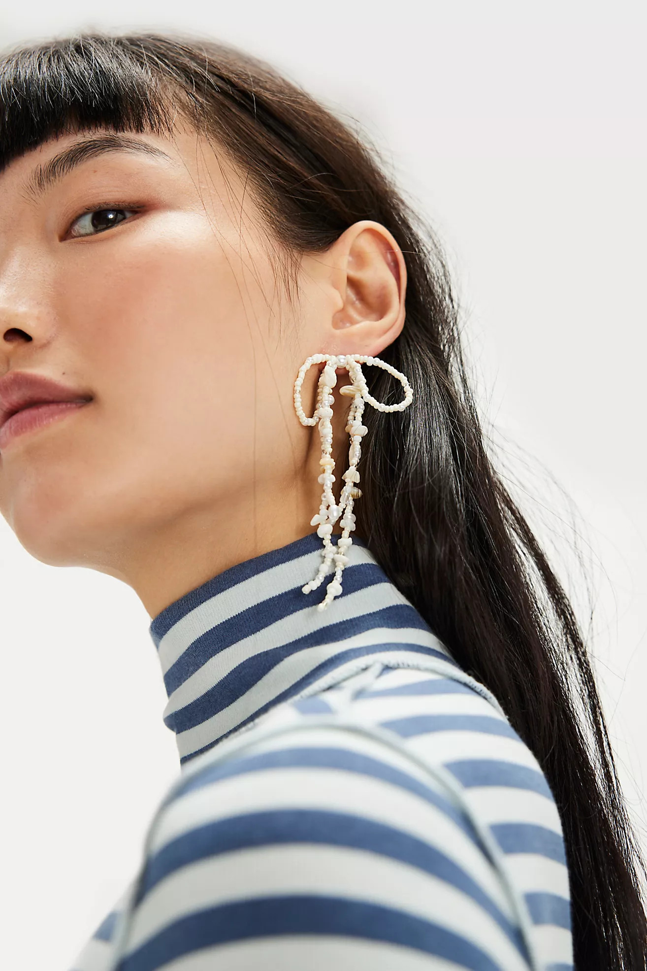 Say You Love Me Bow Dangle Earrings | Free People (Global - UK&FR Excluded)