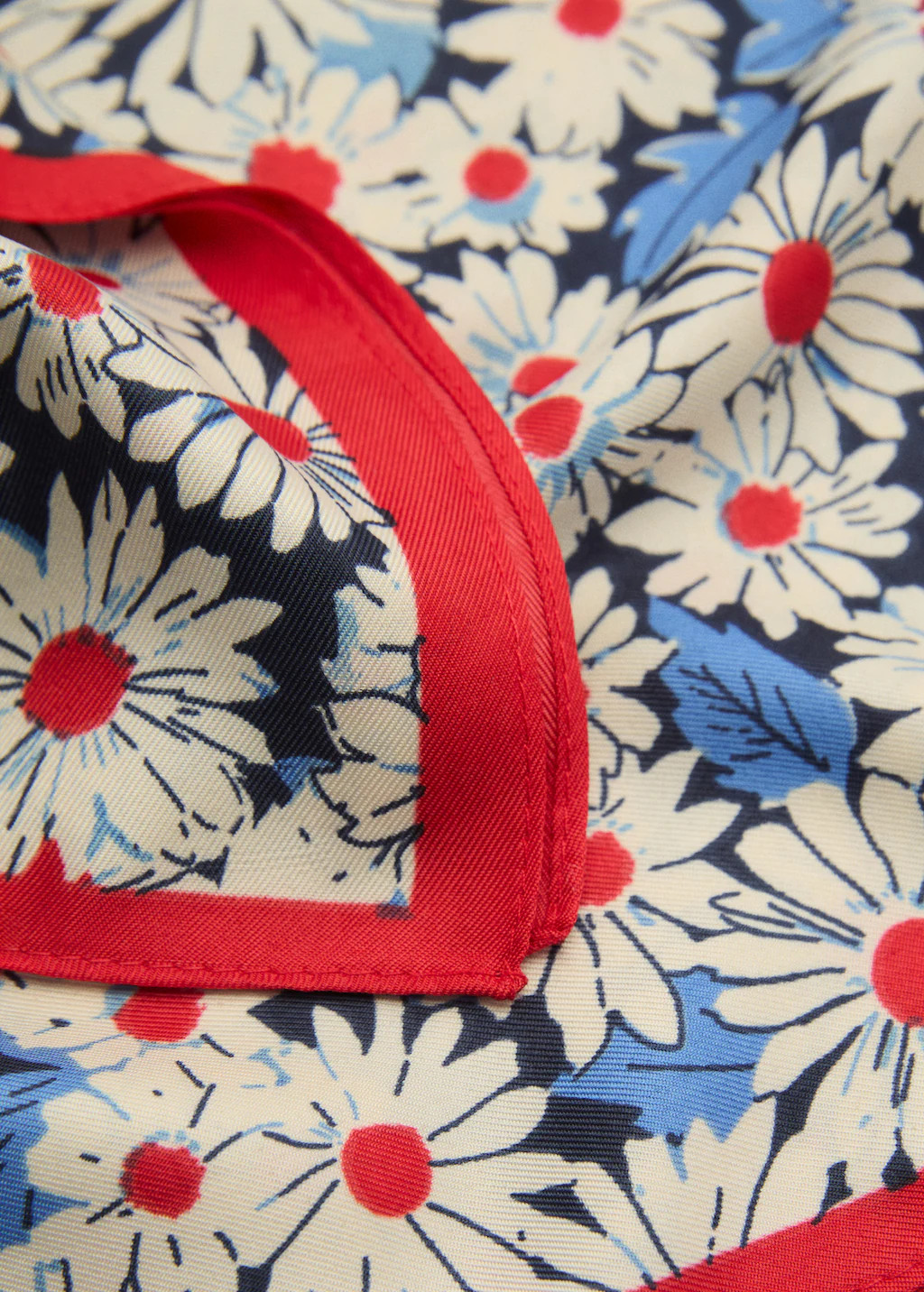 Floral-print scarf - Women | MANGO USA | Mango (US/MX/AU)