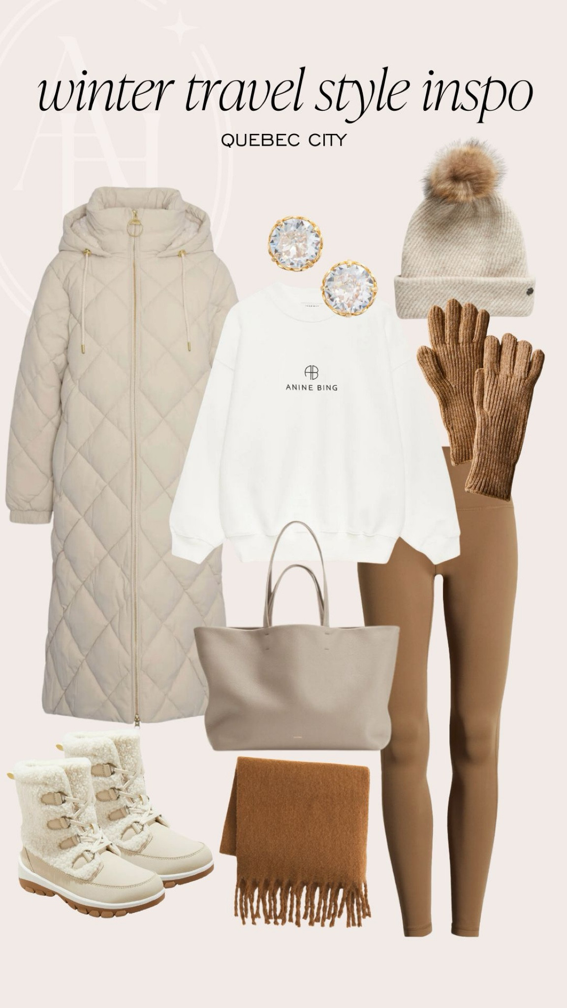 Winter travel style inspo: Quebec City. This puffer coat and snow boots are perfect for exploring while staying warm in Quebec City. 

#LTKTravel #LTKSeasonal #LTKStyleTip