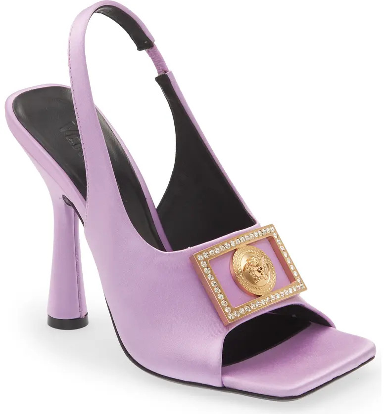 Versace Frame Slingback Sandal | Nordstrom | Nordstrom