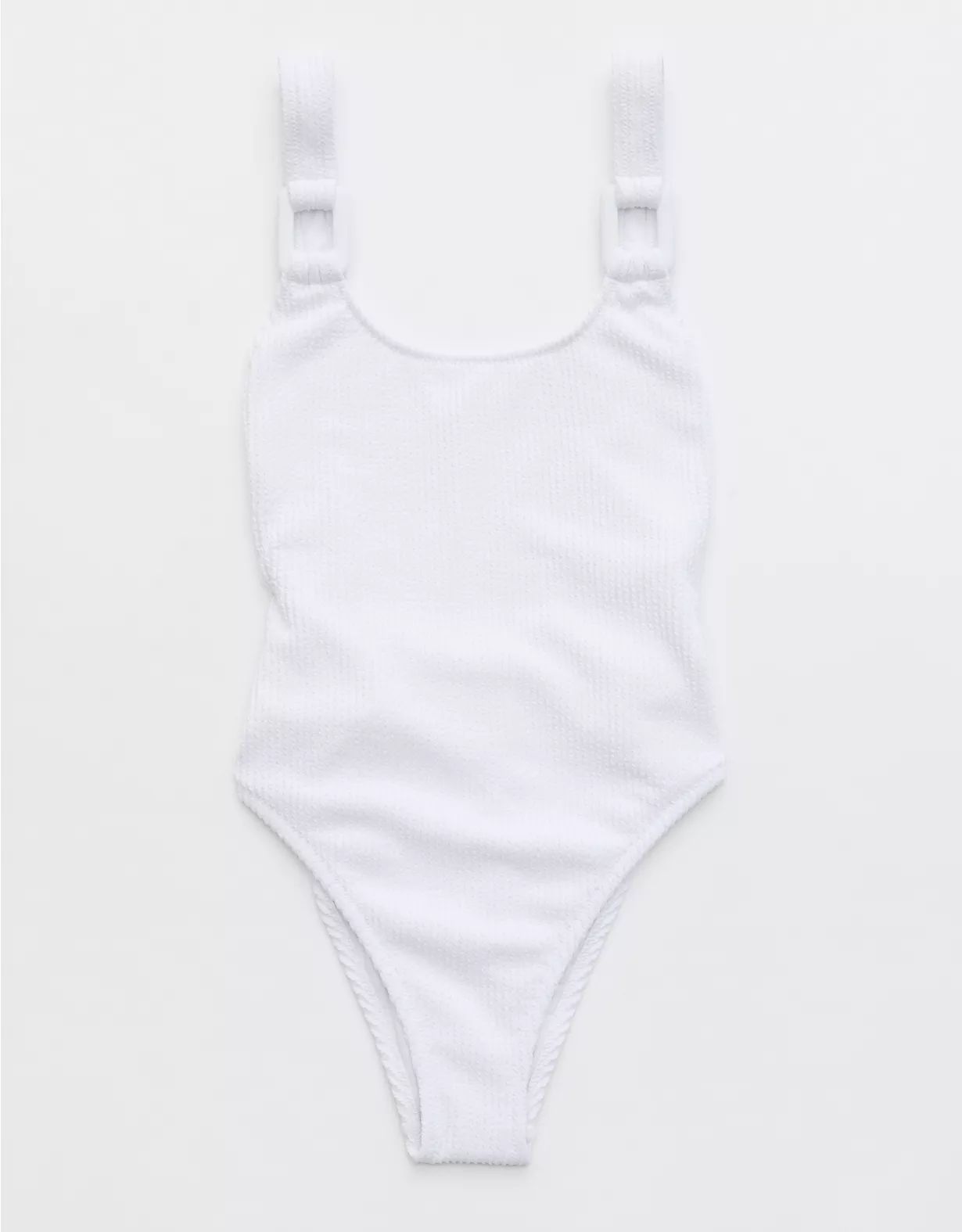 Aerie Crinkle Ring Birthday Scoop One Piece Swimsuit | American Eagle Outfitters (US & CA)