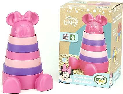 Green Toys Disney Baby Exclusive - Minnie Mouse Stacker | Amazon (US)
