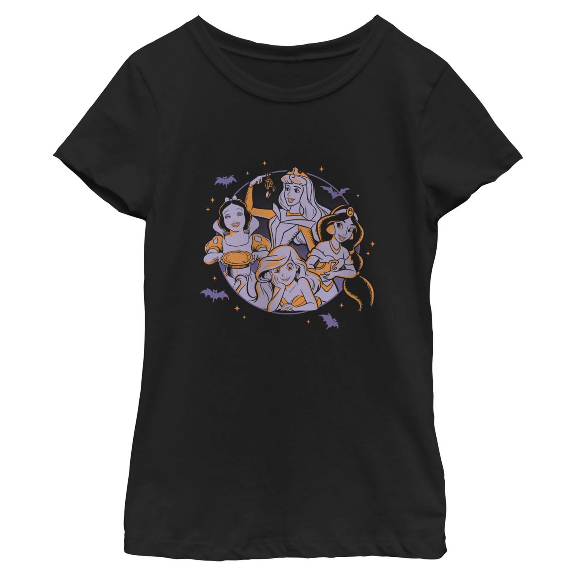 Girls 6-16 Disney Princesses Batty Halloween Graphic Tee | Kohl's