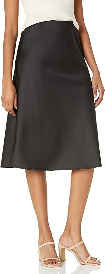Amazon.com: The Drop Women's Maya Silky Slip Skirt Skirt, -Black, XS : Clothing, Shoes & Jewelry | Amazon (US)