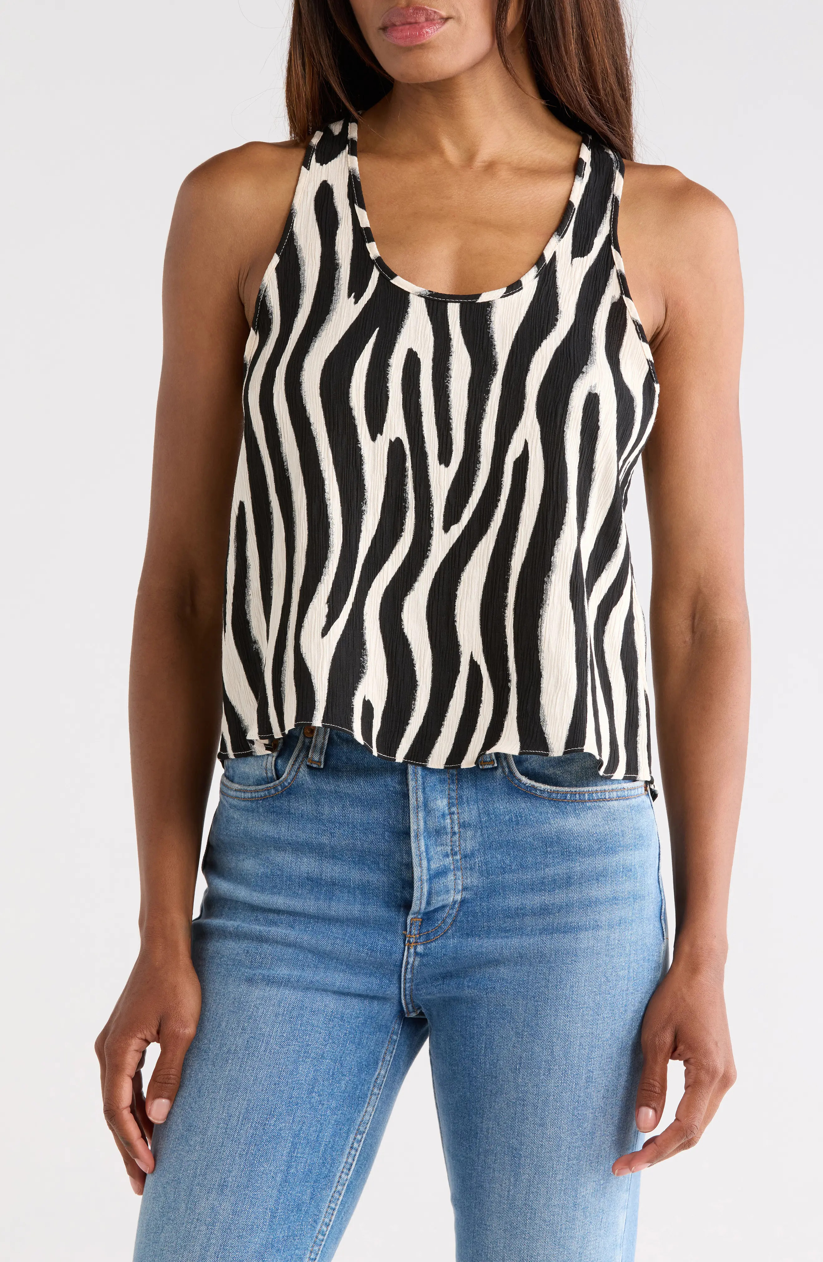 Printed Scoop Tank (Women) | Nordstromrack | Nordstrom Rack