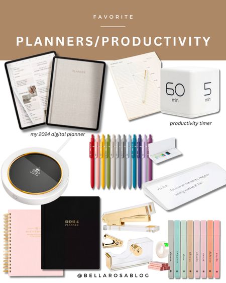 Planners and Productivity Must-Haves