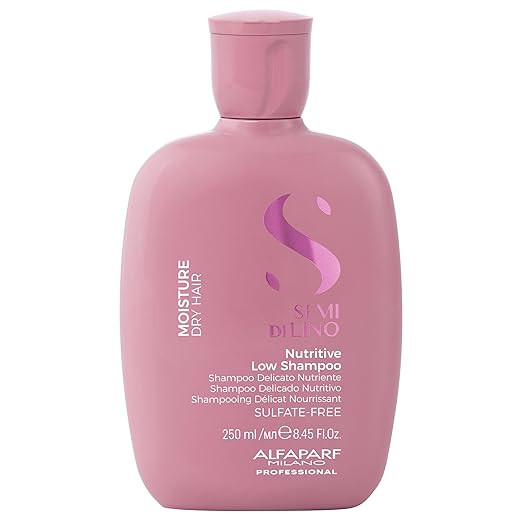 Alfaparf Milano Semi Di Lino Moisture Nutritive Sulfate Free Shampoo for Dry Hair - Paraben and P... | Amazon (US)