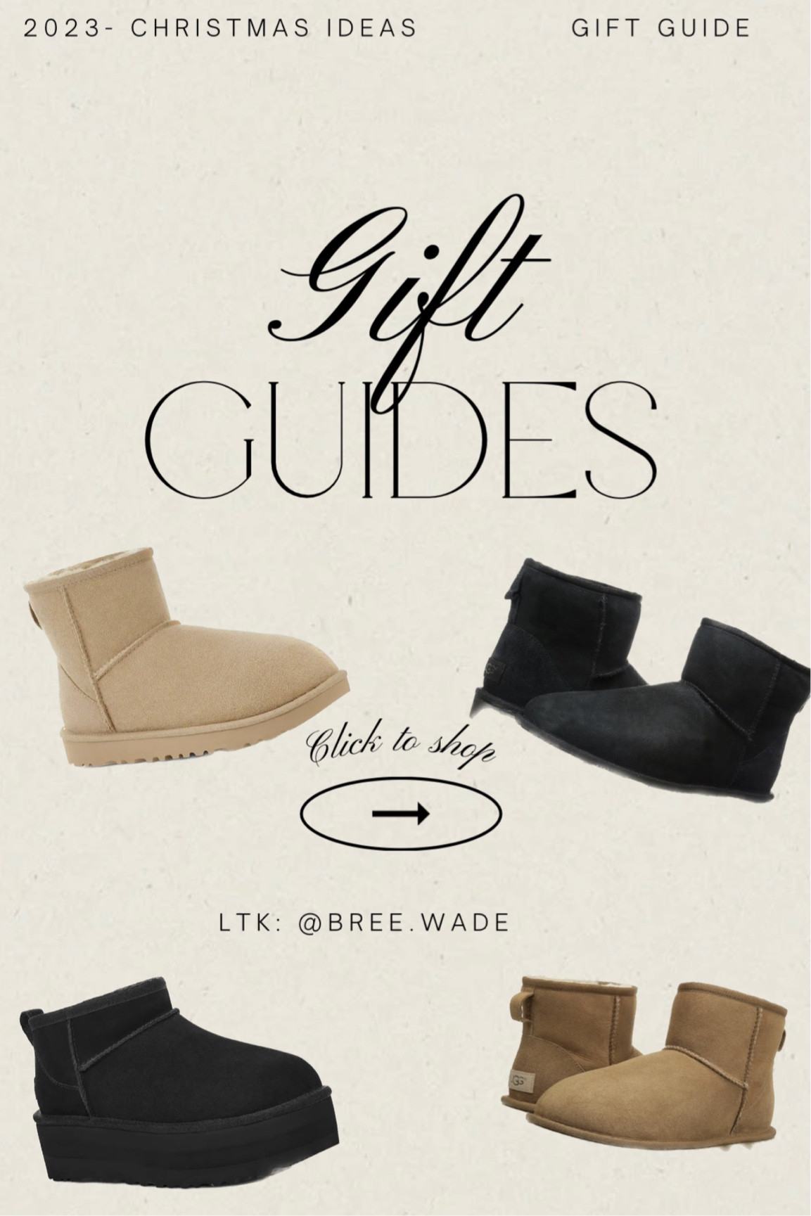 Uggs are the perfect winter gift-- cozy, stylish & comfy! 

#LTKGiftGuide #LTKshoecrush #LTKSeasonal