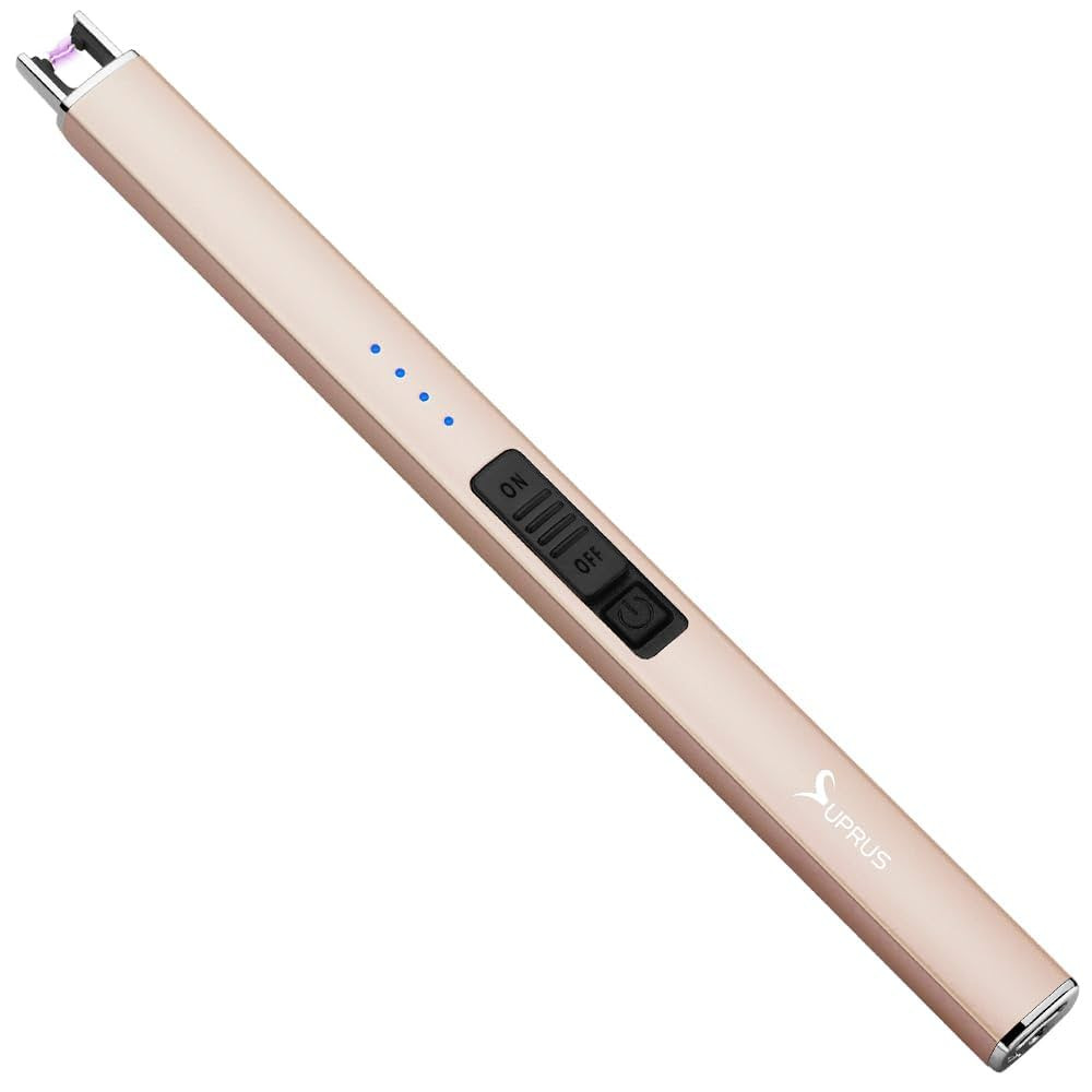 SUPRUS Electric Lighter Arc Windproof Flameless USB Rechargeable Lighter with Safety Lock for Can... | Amazon (DE)