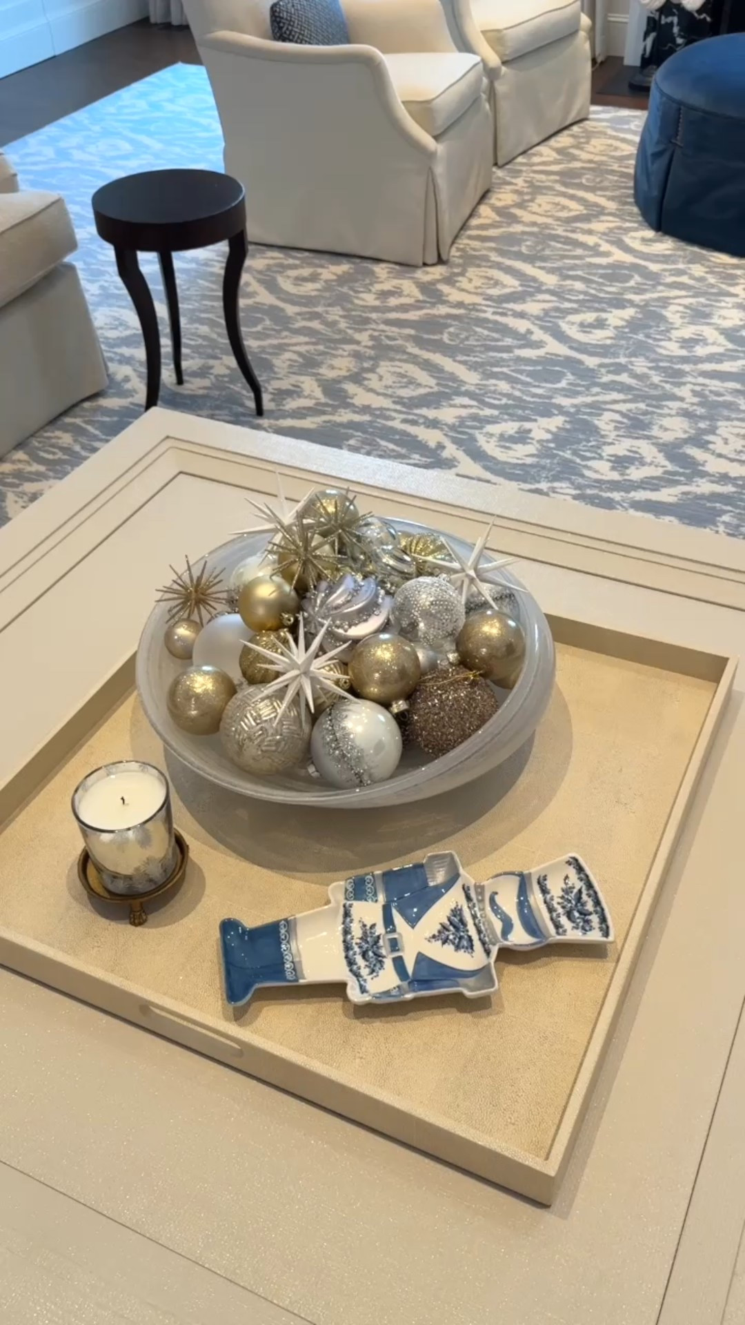 Christmas decor on the coffee table at my parent’s house! 



#LTKGiftGuide