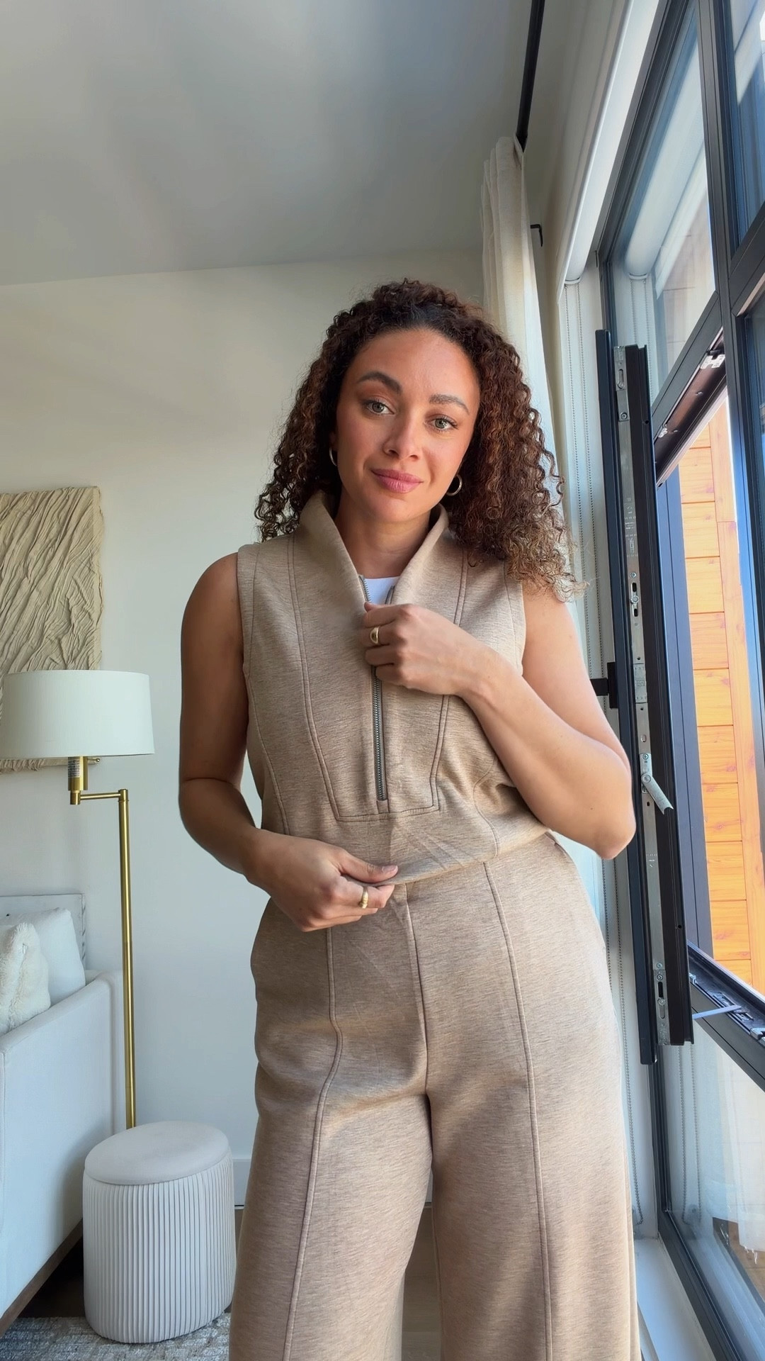 The softest jumpsuit for spring! Perfect for a travel day or casual outfit. You can also dress this up and style it for the office! Wearing a size mediumm

#LTKWorkwear #LTKTall #LTKootd