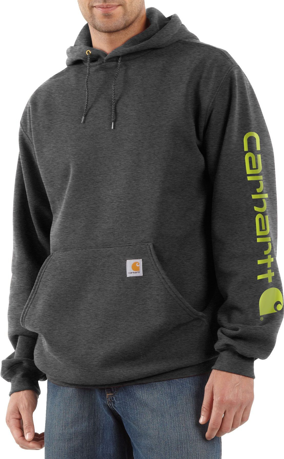 Carhartt Men's K288 Hoodie, Large, Carbon Heather | DICK'S Sporting Goods
