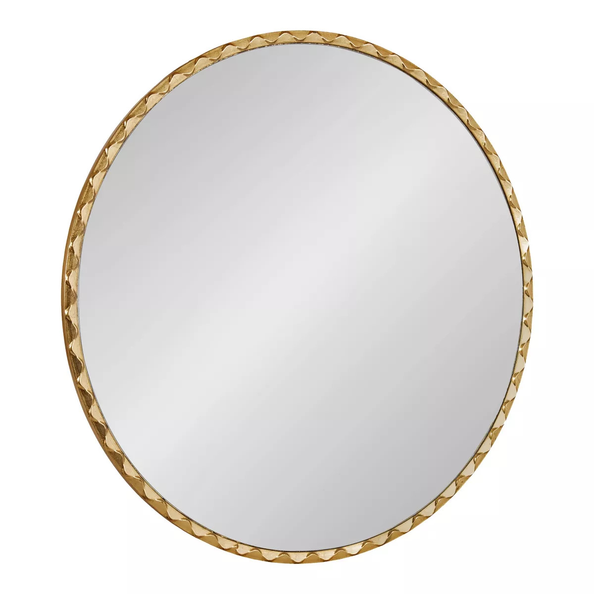 Kate & Laurel All Things Decor 26"x26" Sebecka Decorative Wall Mirror Gold | Target