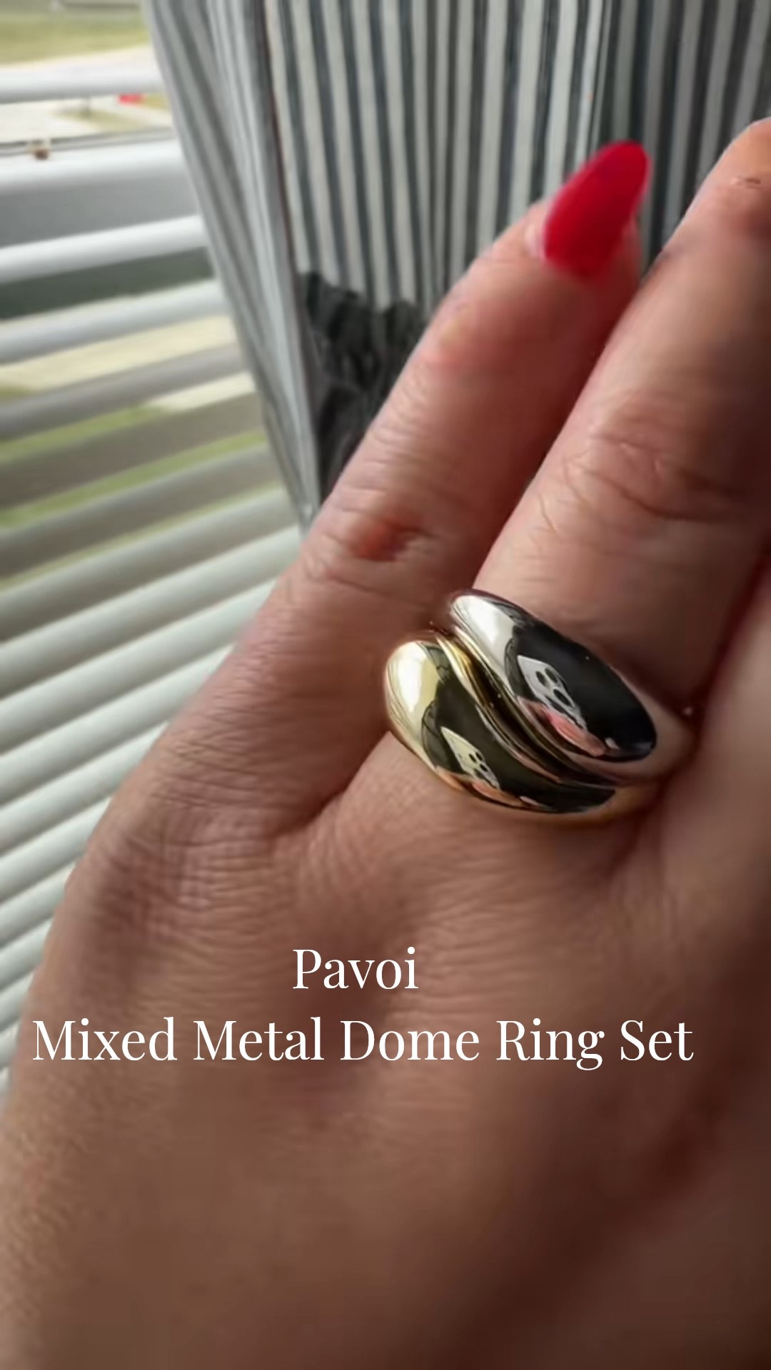 If you like a bold statement jewelry piece the check out this one from Pavoi. Mixed Metal plated with 14k gold/white gold. So beautiful and versatile. #jewelrygiftideas 
#pavoi 

#LTKSaleAlert #LTKBeauty