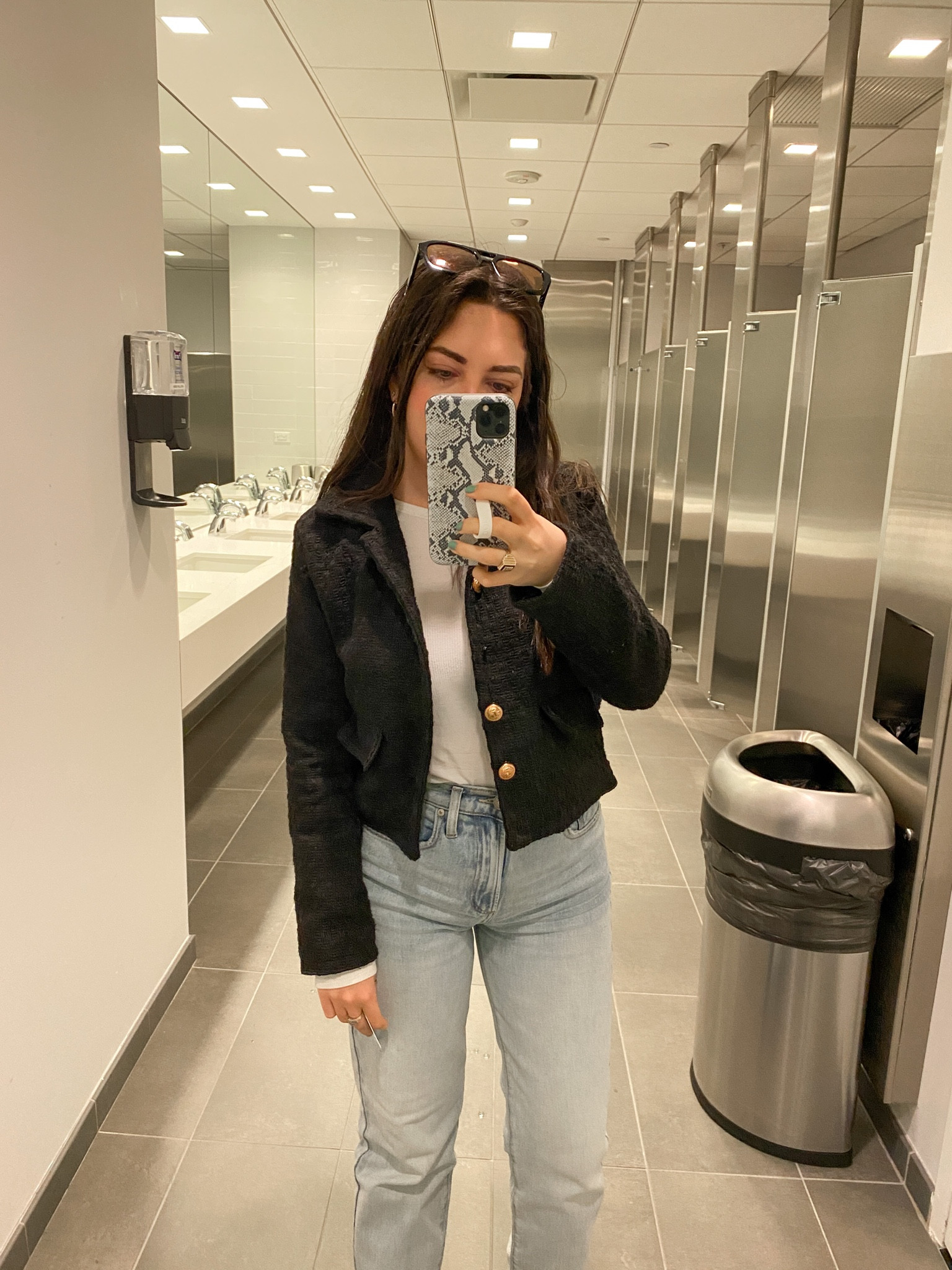 Work ootd — lightwash jeans and a tweed jacket! 

#LTKworkwear #LTKSeasonal #LTKunder100