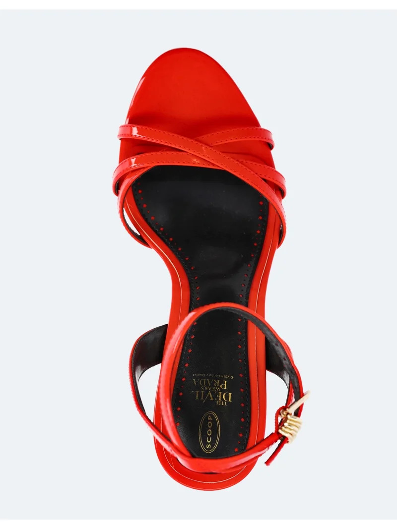 Devil Wears Prada Scoop Collection Women's Strappy Stiletto Heels | Walmart (US)