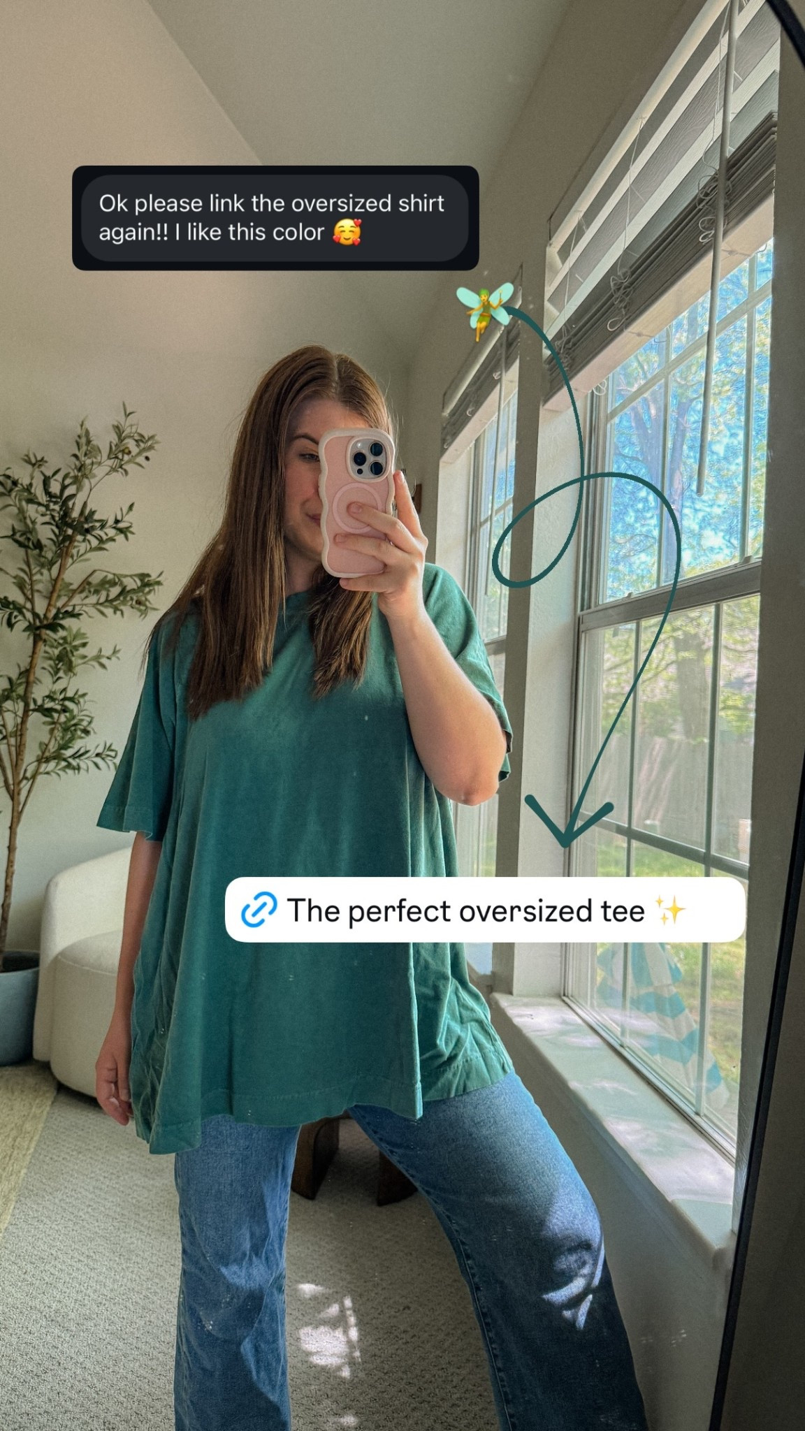 🧚 I got size medium (it’s oversized!) 


#LTKSeasonal #LTKFindsUnder50 #LTKWatchNow