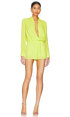 Kaycie Drape Neck Romper
                    
                    superdown | Revolve Clothing (Global)
