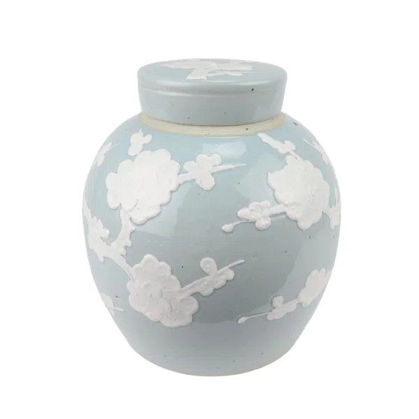 Farahn 8'' Porcelain China Jar | Wayfair Professional