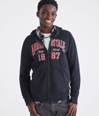 Aeropostale 1987 Full-Zip Hoodie | Aeropostale