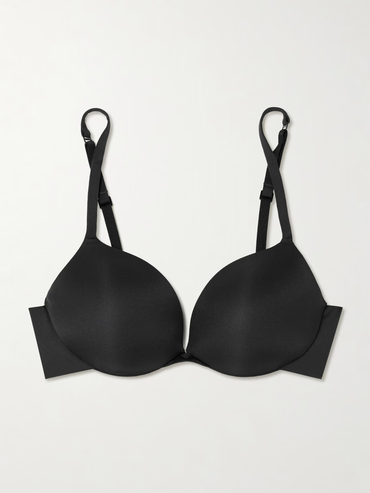 SKIMS - Ultimate Teardrop Push-up Bra - Onyx | NET-A-PORTER (US)