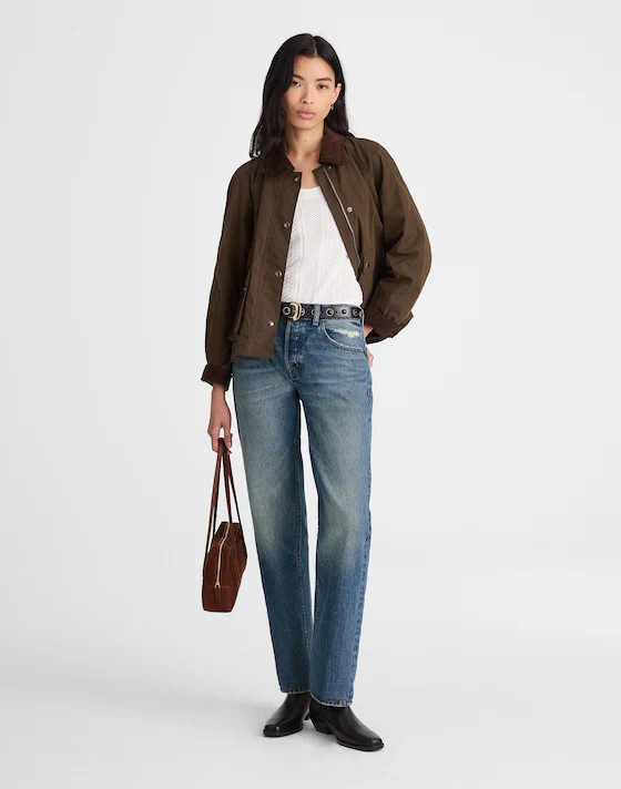 Madewell x Kaihara Selvedge Denim Dean Easy Straight Jean | Madewell